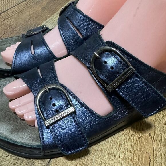 Berkemann sandals metallic blue Germany - Picture 7 of 10